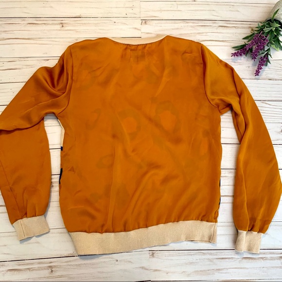 Phillip Lim for target blue & yellow leopard top - Picture 8 of 8